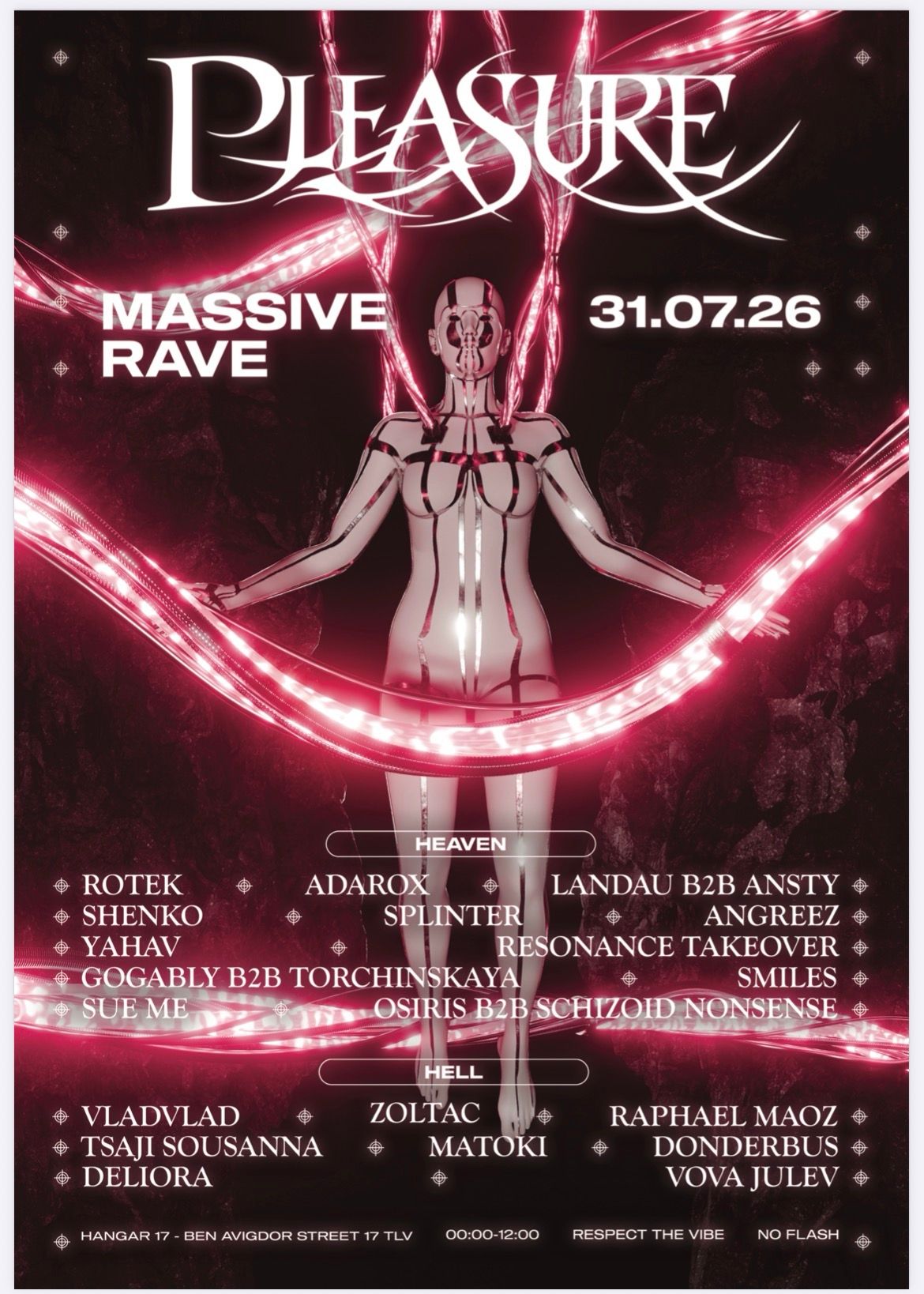 Event image - PLEASURE — HANGAR 17 TAKEOVER 31.7