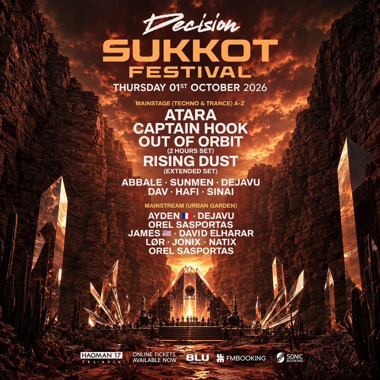 Event image - SUKKOT FESTIVAL | HAOMAN 17 | 01.10