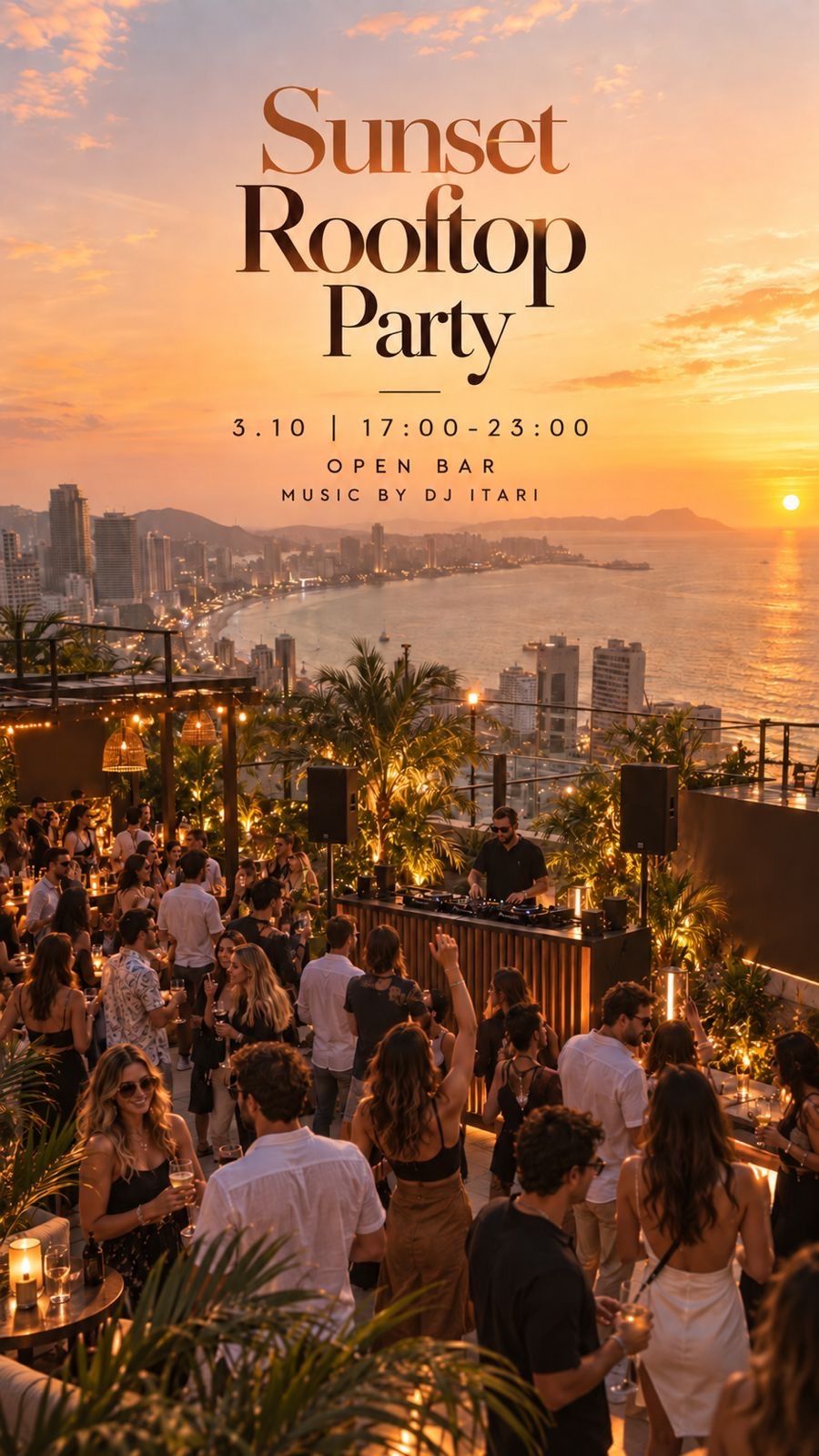 Event image - Sunset Rooftop Party TLV 3.10🌇