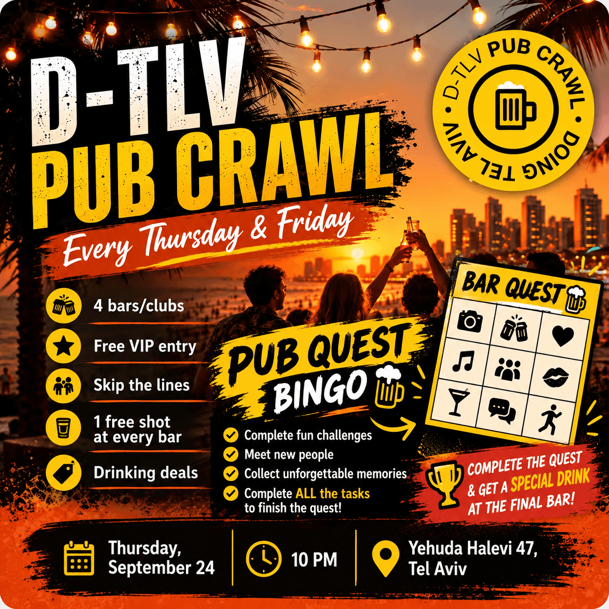 Event image - D-TLV Pub Quest Crawl
