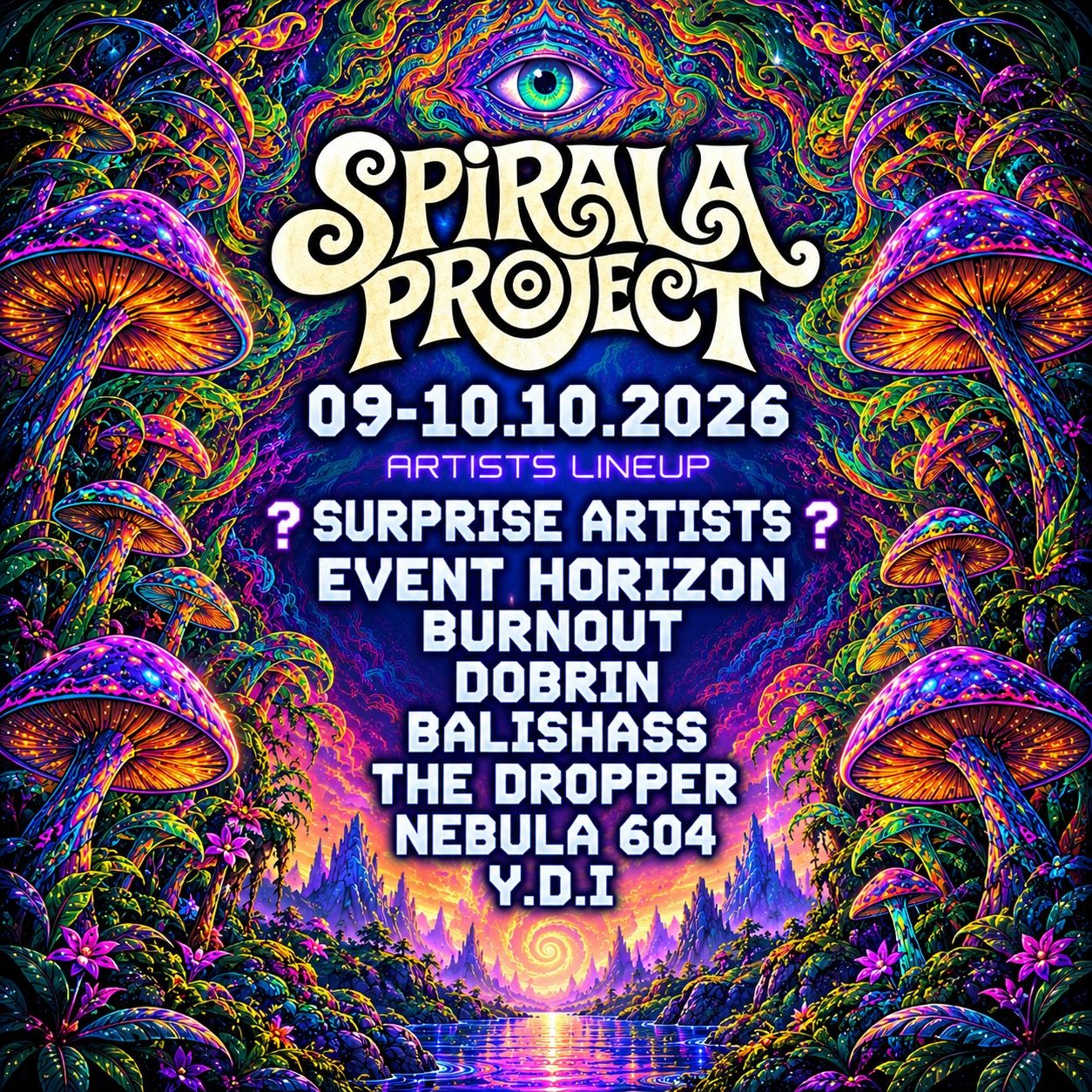 Event image - SPIRALA PROJECT โข 09-10.2026 ๐ ืฉืืฉื ืฉืืช ืืืืข ๐