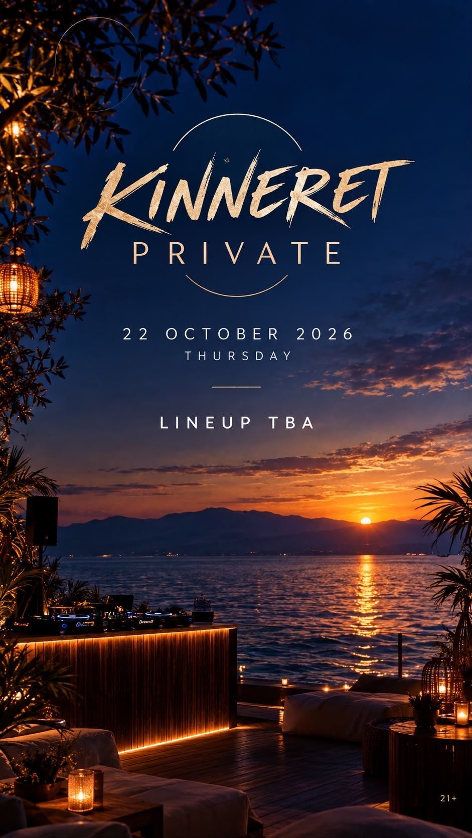 Event image - KINNERET PRIVATE