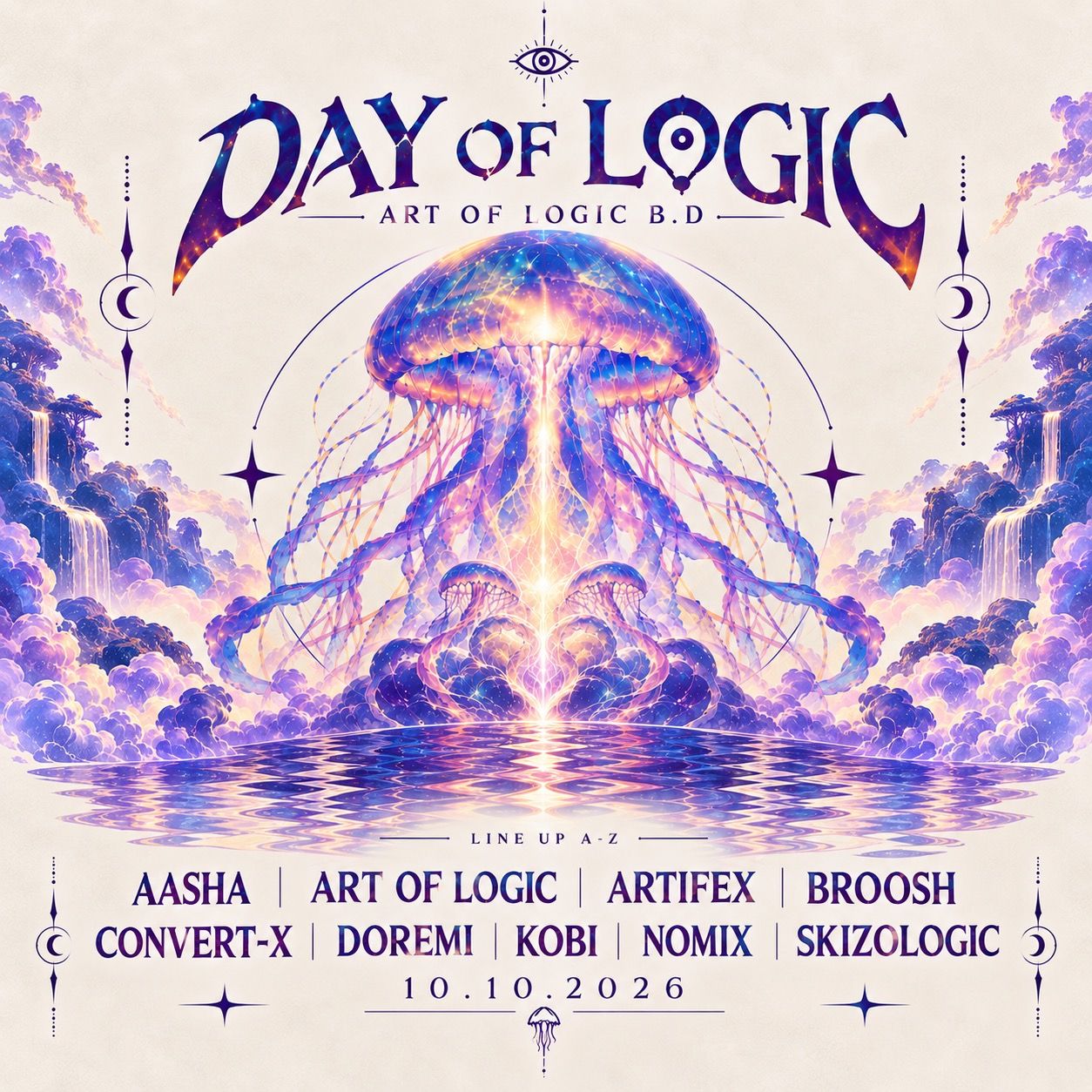 Event image - Day of logic // 10.10 // אפטר שבת