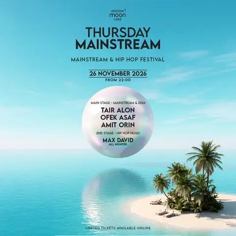 Event image - THURSDAY MOON | MAINSTREAM | 26.11 ๐๏ธ