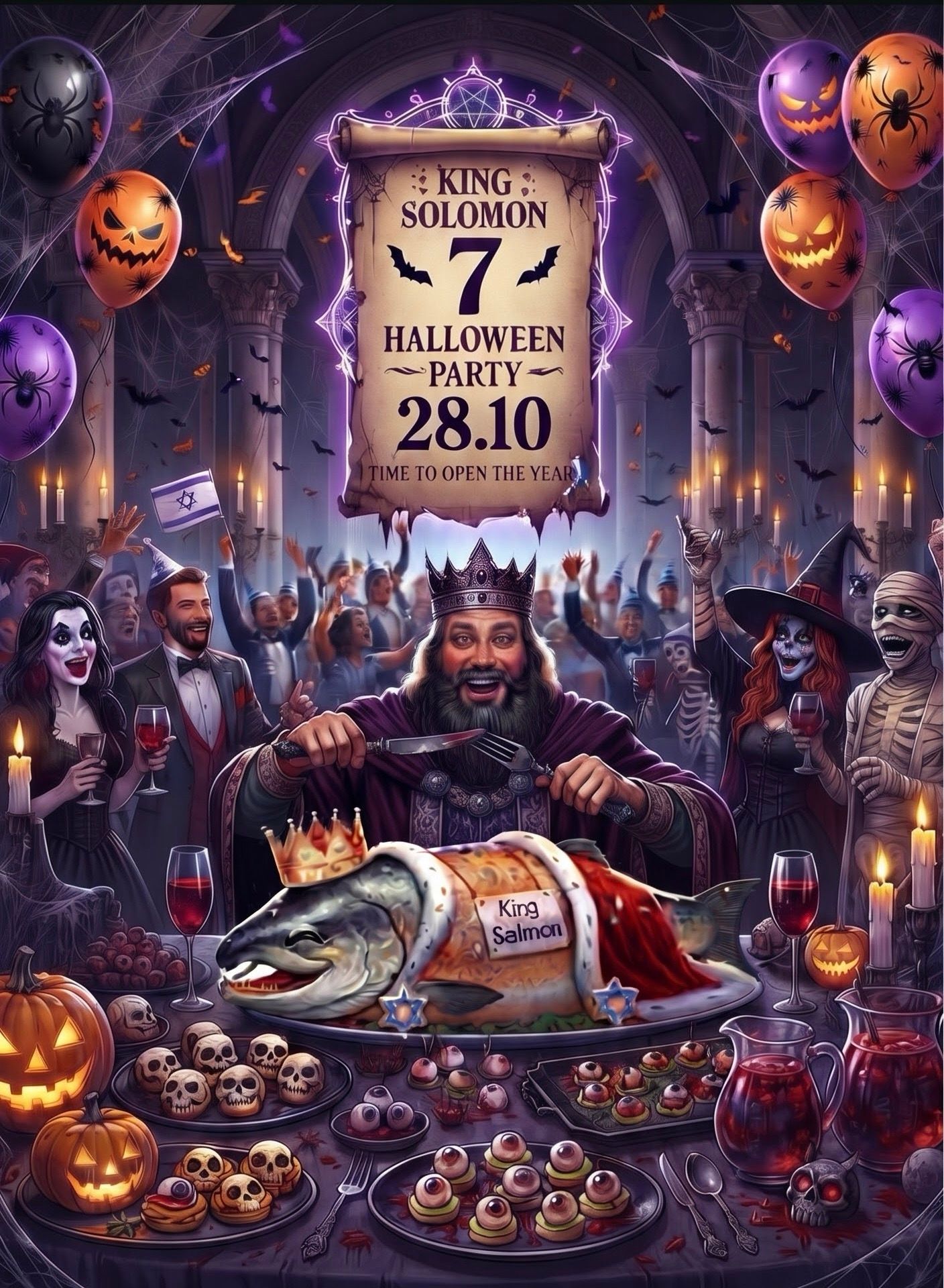 Event image - King Solomon 7-Halloween party