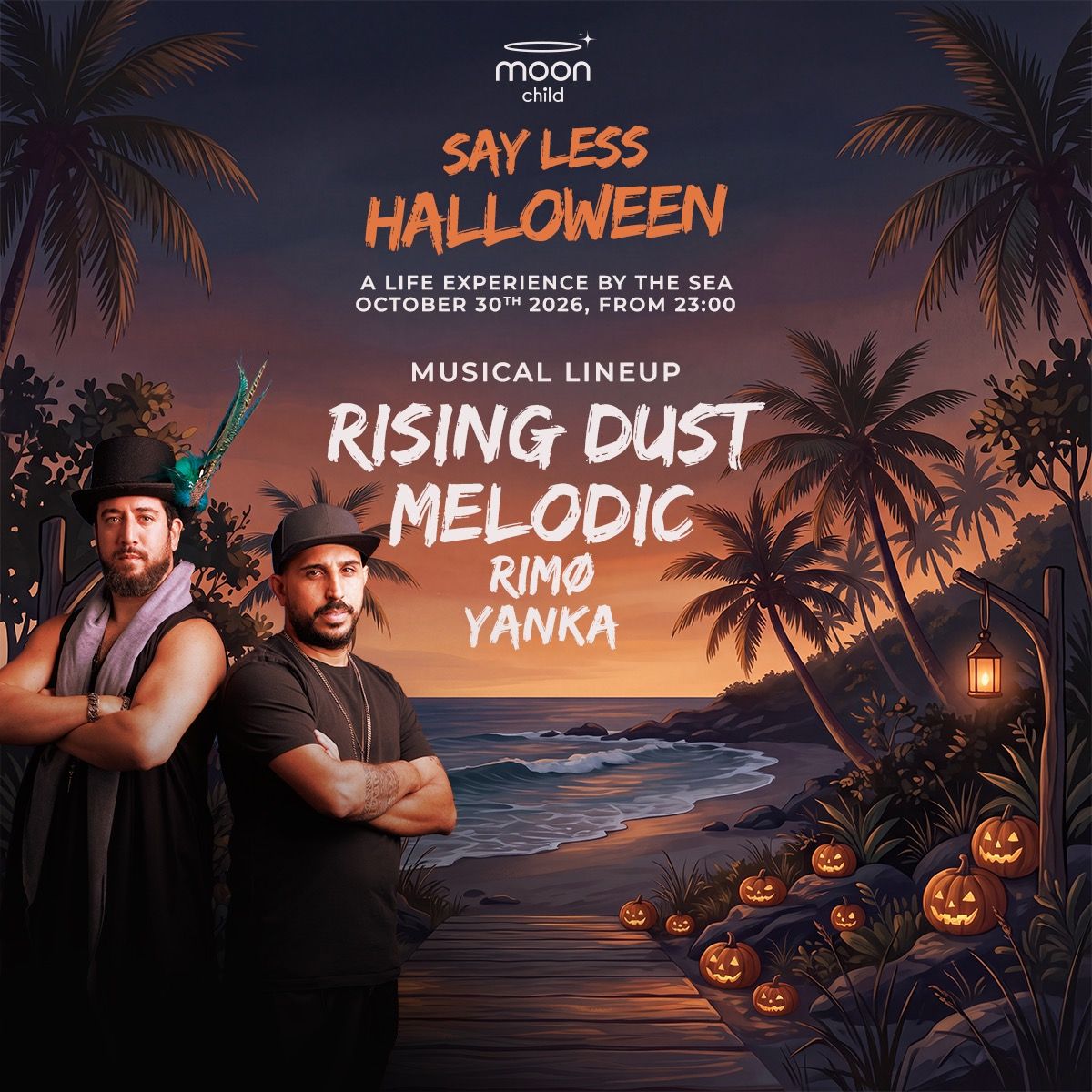 Event image - RISING DUST x MELODIC • FRIDAY MOON OPEN AIR