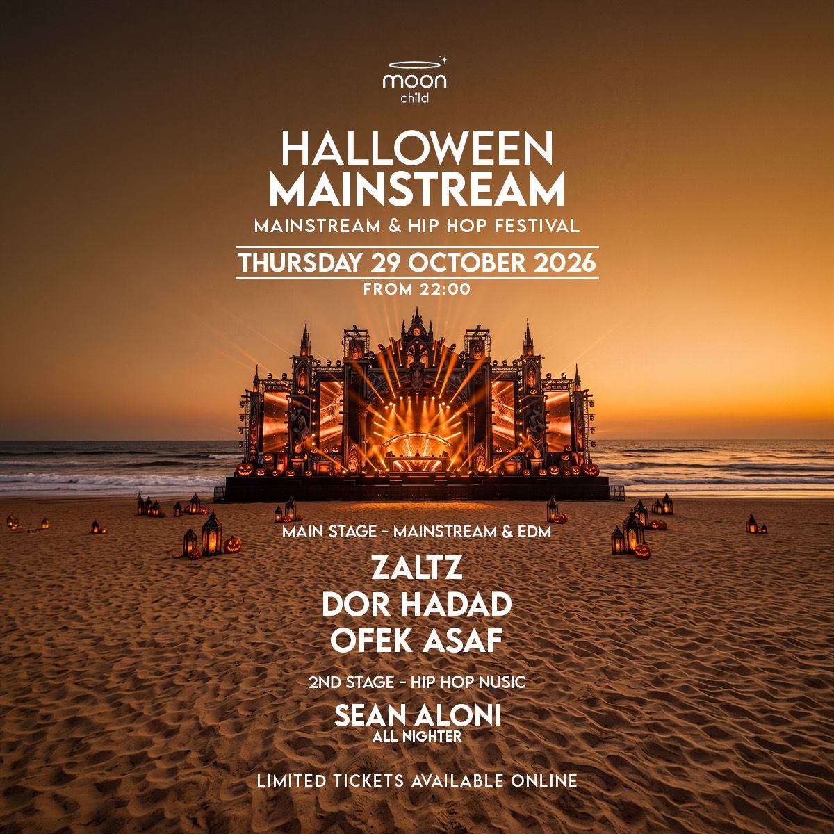 Event image - THURSDAY MOON | MAINSTREAM | HALLOWEEN ๐