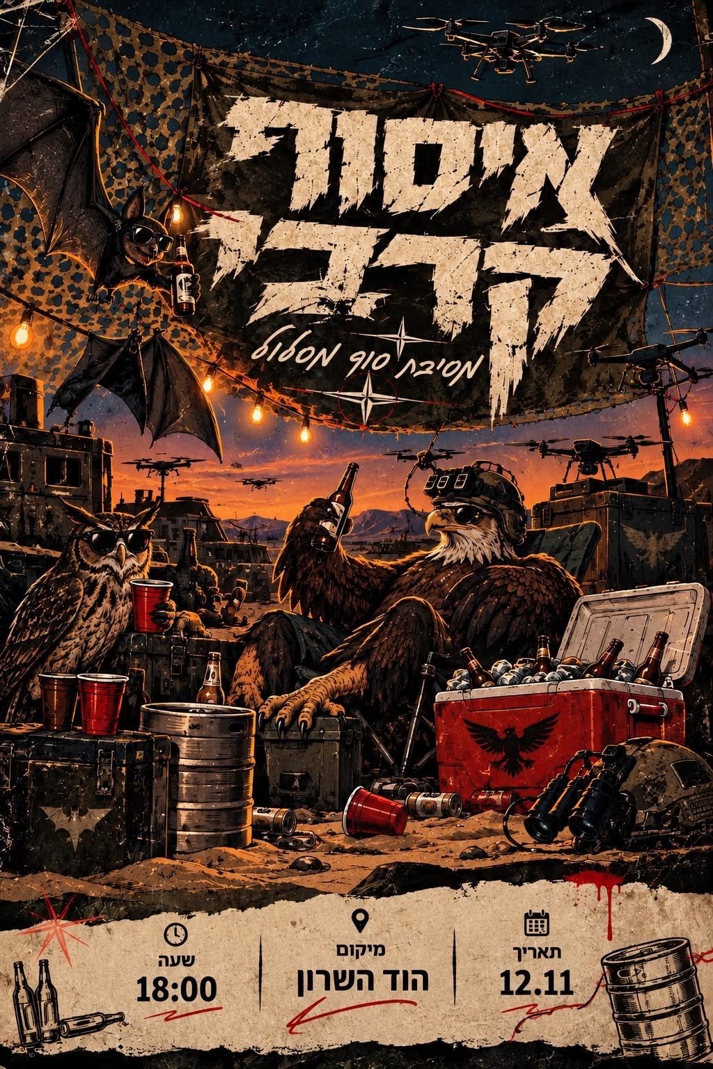 Event image - מסיבת סוף מסלול איסוף קרבי🪩