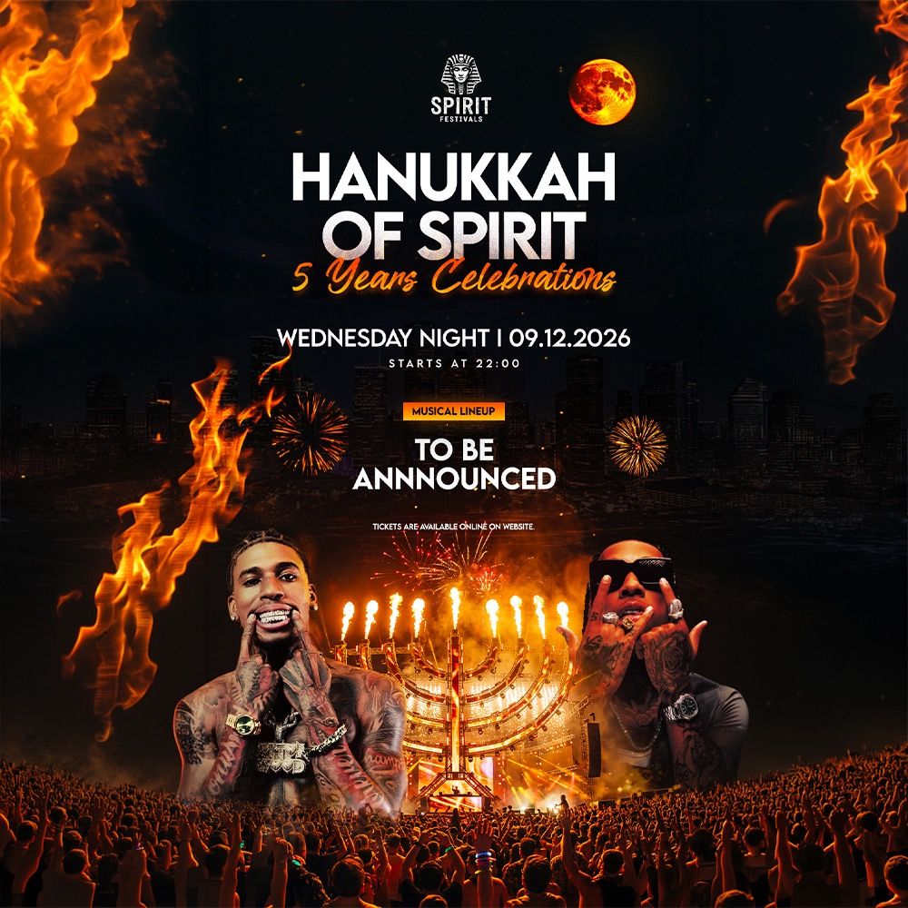 Event image - SPIRIT HANUKKAH // 09.12🕎